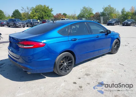 2018 Ford Fusion Se из США, поврежденный, VIN 3FA6P0HD0JR252397